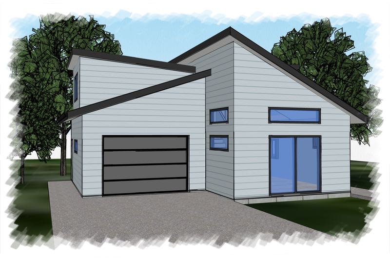 Modern 2 Story Carriage House Design