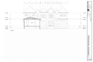 Creekside Traditional Cross Section