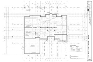 Creekside Traditional Foundation Plan