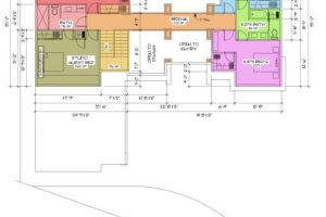 Creekside Traditional Upper Floor Space Planning