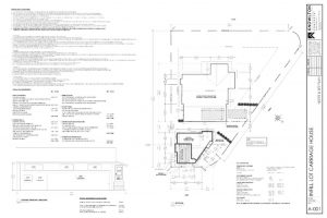 Infill Carriage House Site Plan