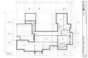 Modern Farmhouse Lower Floor Plan